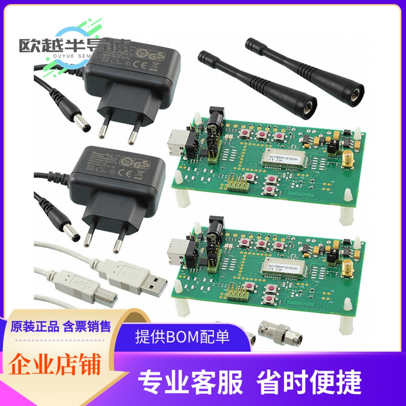 射频评估板开发套件 RC1701HP-MBUS4-DK【WIRELESS MBUS DEVELOPM