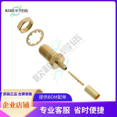 142-4303-401【CONN RPSMA JACK STR 50 OHM CRIMP】