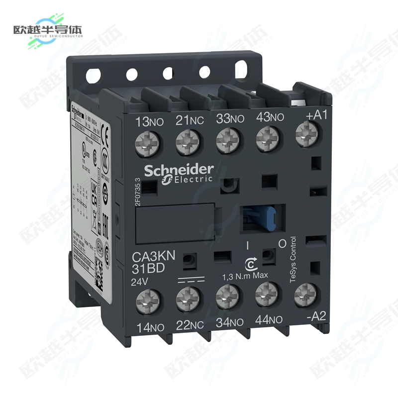 CA3KN31BD[继电器K CONTROL RELAY 3NO 1NC 24VDC CO]