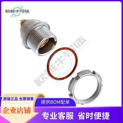 EEG.1K.308.CLL【CONN RCPT FMALE 8P GOLD SLDR CUP】