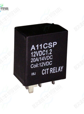 A11CSP12VDC1.2D[继电器RELAY AUTOMOTIVE SPDT 30A 12V]