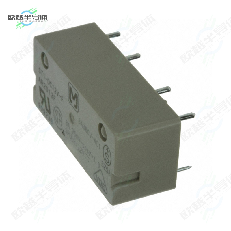 ST1-DC12V-F[继电器RELAY GEN PURPOSE DPST 8A 12V]