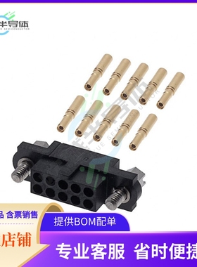 M80-4611005【CONN RCPT 10POS CRIMP 24-28AWG】