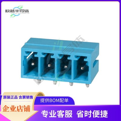 TBP02R1-381-04BE【TERMINAL BLOCK, PLUGGABLE, 3.81,】