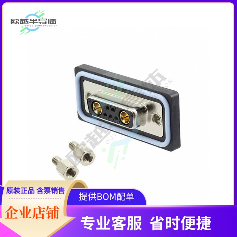 628-W7W-220-012【CONN D-SUB RCPT 7P PNL MNT SLDR】