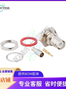 112234RP【CONN RP-BNC JACK STR 50OHM CRIMP】