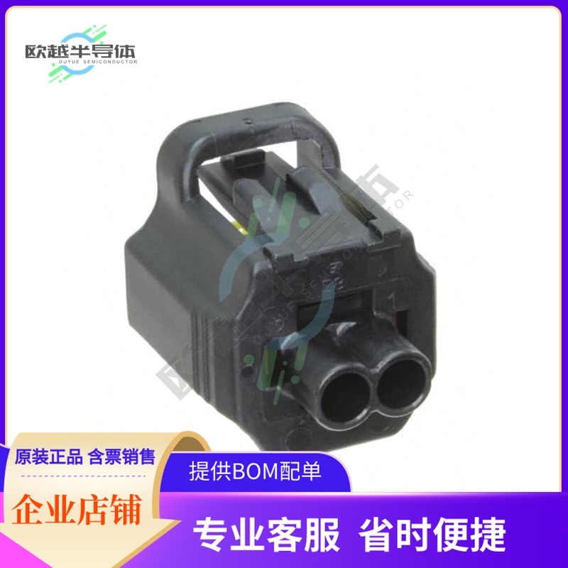 184008-1【2 POS. PLUG ASSY, KEY E, BLACK】