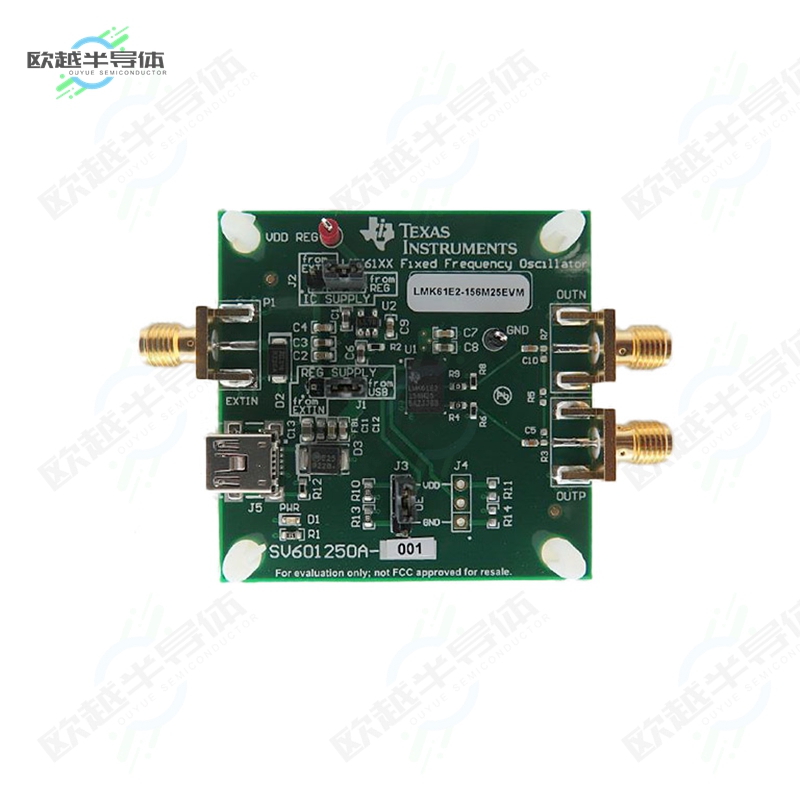 LMK61E2-156M25EVM[开发板EVAL BOARD FOR LMK61E2-156M25】