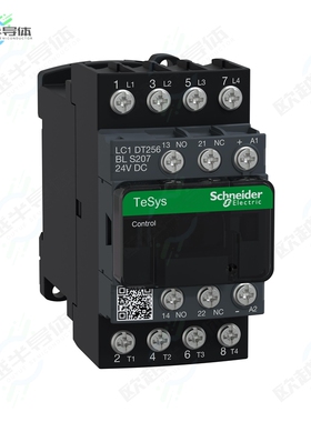 LC1DT256BLS207[继电器4P CONT 25A AC-1 24VDC LC RAILWA]