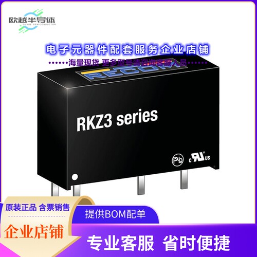 RKZ3-2405S[电源模块DC DC CONVERTER 5V 3W]