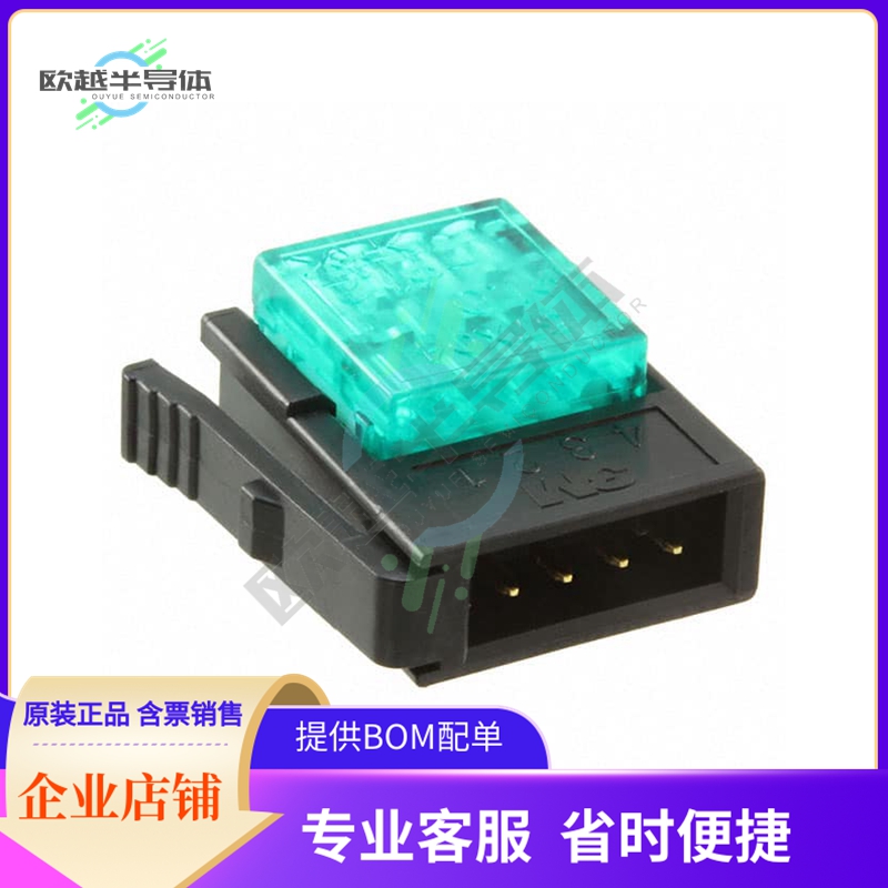 37104-2124-000 FL 100【CONN PLUG 4POS IDC 20-22AWG GOLD】