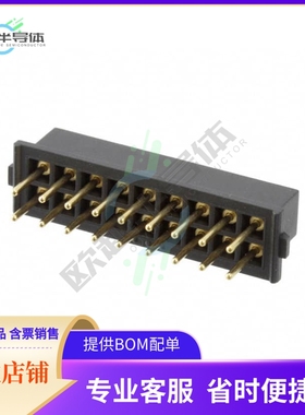 M80-8501845【CONN RCPT 18POS 0.079 GOLD PCB】