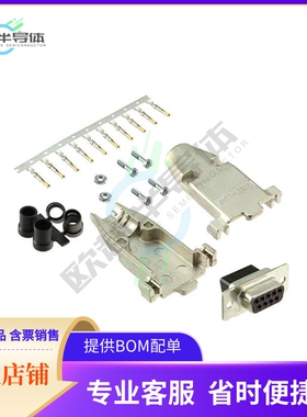 749806-7【CONN D-SUB RCPT 9POS CRIMP】