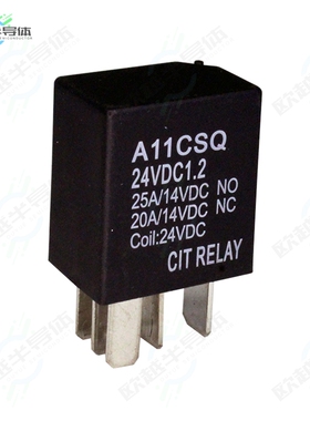 A11CSQ24VDC1.2D[继电器RELAY AUTOMOTIVE SPDT 30A 24V]