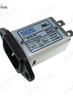 PLF-11A1-6A-Q[滤波器LINE FLTR 115/250VAC 6A PANEL]
