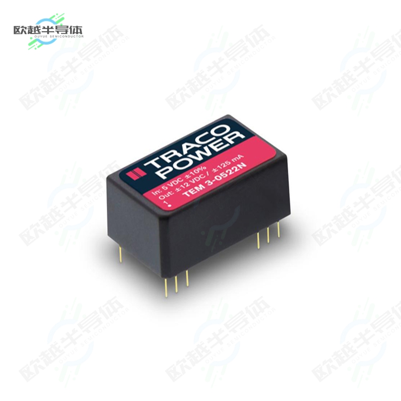 TEM 3-1223N[电源模块DC DC CONVERTER +/-15V 3W]