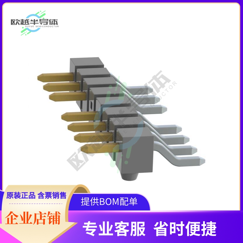 TSM-108-04-L-SH-A-005【CONN HEADER SMD R/A 8POS 2.54MM】
