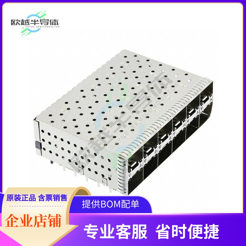 1-2007562-7【CONN SFP+ RCP W/CAGE 2X6 240P RA】