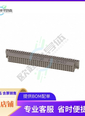 216415-4【CONN DIN RCPT 128POS PCB GOLD】