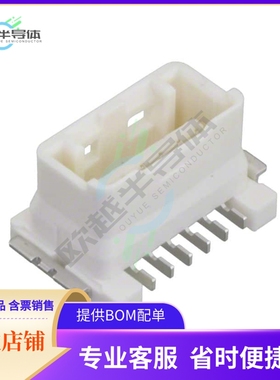 5033950610【CONN RCPT 6POS 0.059 TIN SMD】