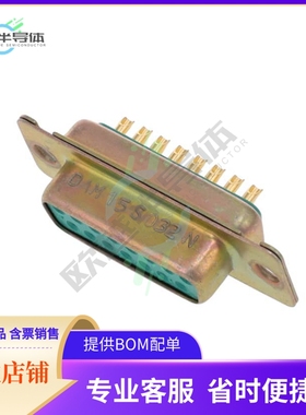 DAM15S032N【CONN D-SUB RCPT 15POS SLDR CUP】
