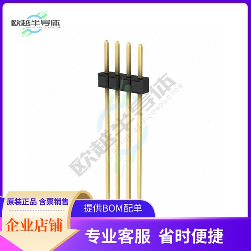 929647-07-04-EU【CONN HEADER VERT 4POS 2.54MM】