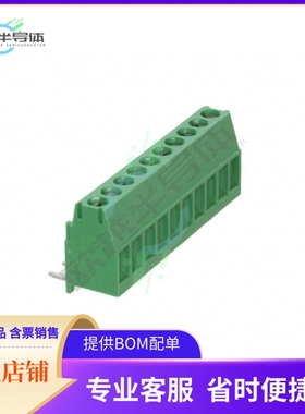 1-284414-0【TERM BLK 10POS TOP ENT 3.5MM PCB】