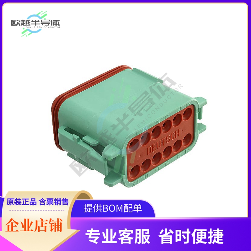 DT06-12SC-P012【CONN PLUG HSG 12POS】