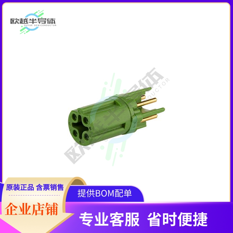 MMT060A115-G2【CONN FMALE INSERT 4POS GOLD SLDR】