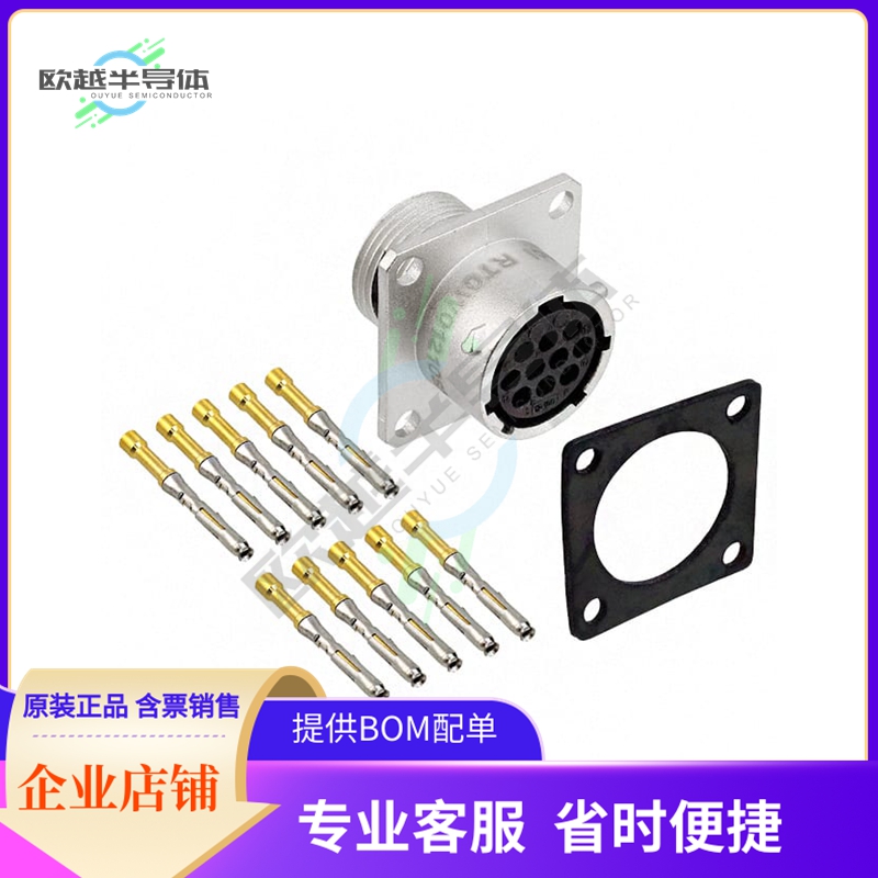 RT0W01210SNH-K【CONN RCPT FMALE 10POS GOLD CRIMP】