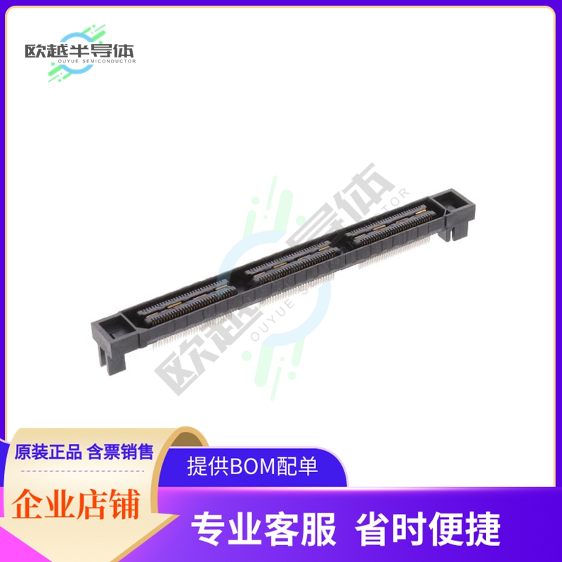 QSH-090-01-F-D-EM2【CONN RCPT 180POS EDGE MNT GOLD】