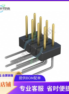 PBC04DBBN【CONN HEADER R/A 8POS 2.54MM】