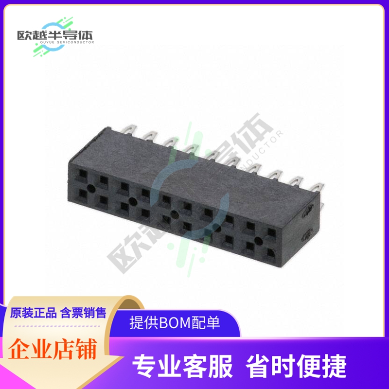 PHF-110-01-L-D【CONN RCPT 10POS 0.1 GOLD PCB】