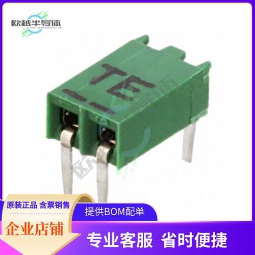 216602-2【CONN RCPT 2POS 0.1 GOLD PCB R/A】