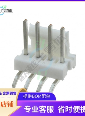 644875-4【CONN HEADER R/A 4POS 2.54MM】