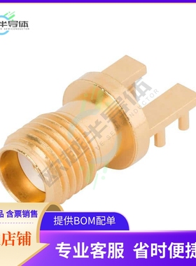 2921-61493【CONN SMA JACK R/A 50OHM EDGE MNT】