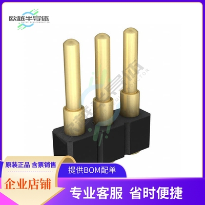 812-22-003-30-000101【CONN SPRING PISTON 3POS SMD】