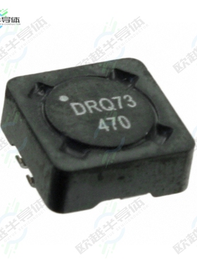 DRQ73-470-R[电感器INDUCT ARRAY 2 COIL 48.62UH SMD]