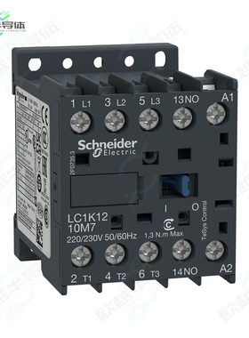 LC1K1210M7[继电器CON 12A AC3 5.5KW 1NO AUX 220VAC]