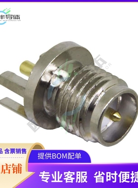 CONREVSMA003.062【CONN RPSMA RCPT STR 50OHM EDGEMT】