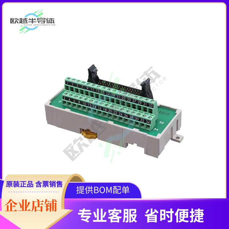 XW2B-34G4【INTERFACE MOD HDR 34POS 16-22AWG】