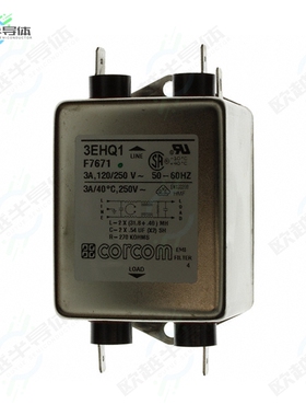 3EHQ1[滤波器LINE FILTER 250VAC 3A CHASS MNT]