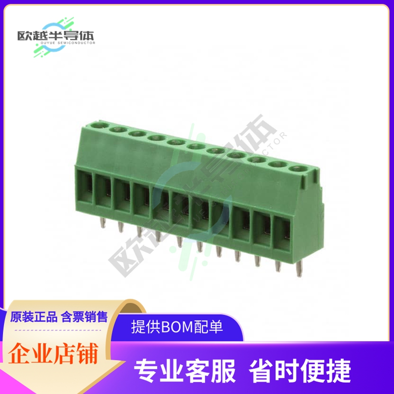 1-284391-1【TERM BLK 11P SIDE ENT 3.5MM PCB】