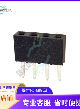 25630401RP2【CONN RCPT 4POS 0.079 GOLD PCB】