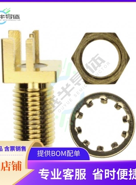 132289RP【CONN RPSMA RCPT STR 50OHM EDGEMT】