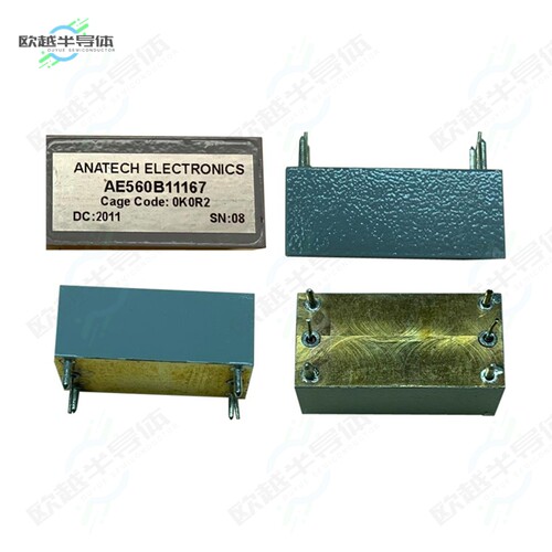 AE560B11167[滤波器RF FILTER BAND PASS 560MHZ 6DIP]