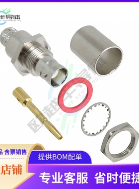 112604【CONN BNC JACK STR 50 OHM CRIMP】