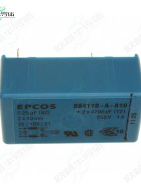 B84110A0000A010[滤波器LINE FILTER 250VAC/VDC 1A TH]