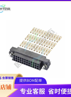 M83-LFD1F2N27-0000-000【CONN RCPT 27POS CRIMP 22AWG GOLD】