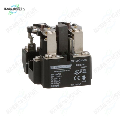 8501CDO22V53[继电器POWER RELAY, TYPE C, 10A RESISTI]